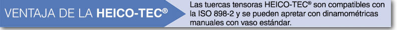 Tuercas tensoras con tornillos de presión
